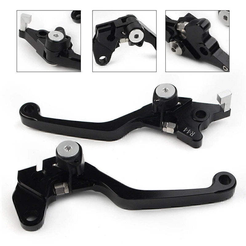 Kawasaki KLX250 D-TRACKER (1993-1997) BLACK Dirt Clutch Brake Levers