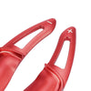 Toyota Camry SE XSE V6 Red Car Steering Wheel Shift Paddle Covers (18-20)