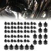 Harley Touring Road King Softail Trike 62X Engine Bolt Black Cap Kit (18-24)