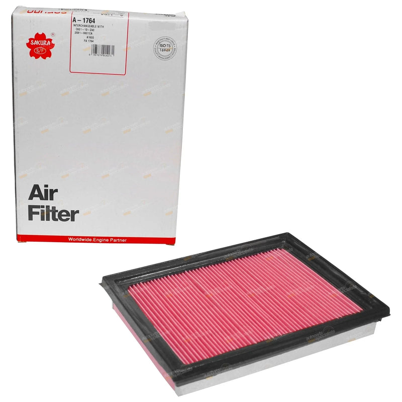 Ford Fiesta FYJA Air Filter WP WQ 1.6L 4cyl (2004-2008)