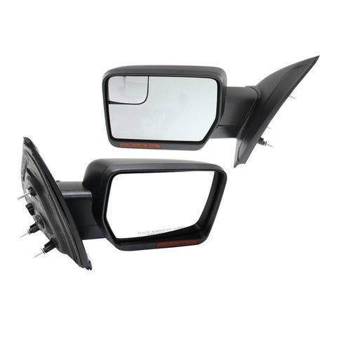 Mirror For 2011-2014 Ford F-150 Power Folding Power Set