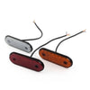 Trailer Truck Lorry Van 24V LED Oval Side Marker Indicator Light