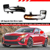 Cadillac CT5 CT6 ATS Black Dynamic LED Side/Wing Mirror Signal Lights