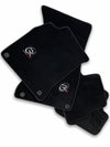 Audi Q7 (2016-2022) 4M LHD Luxury Black Carpet Floor Mats