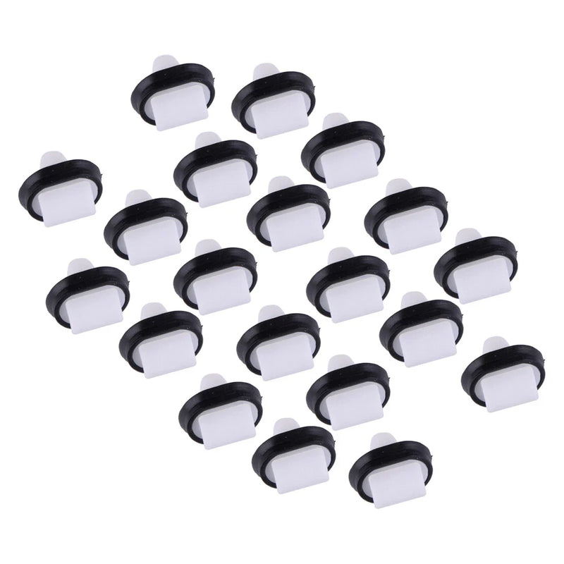 Fiat Ducato Peugeot Boxer 50x Side Protection Strips Clips (2006-2023)