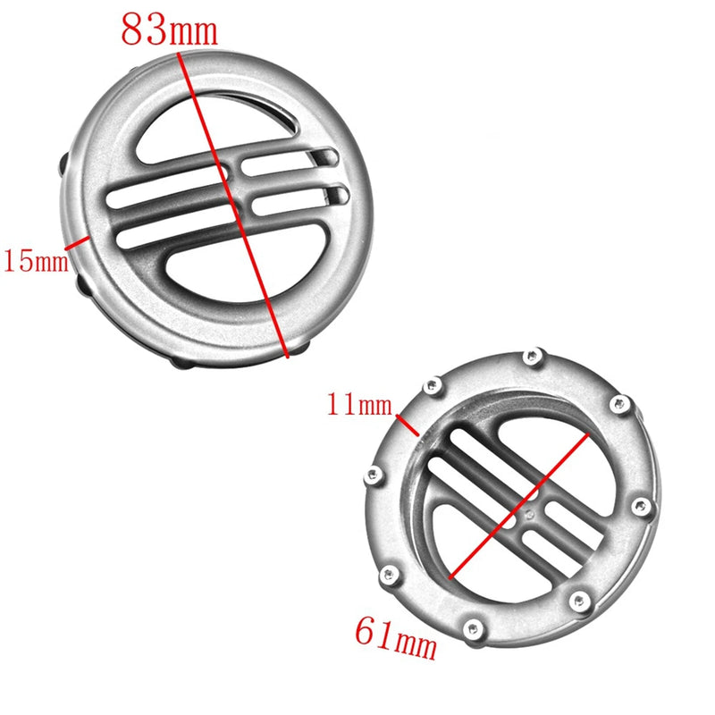 Triumph Bobber T120 T100 Street Twin CNC Horn Cover Case Protector (2016-2023)
