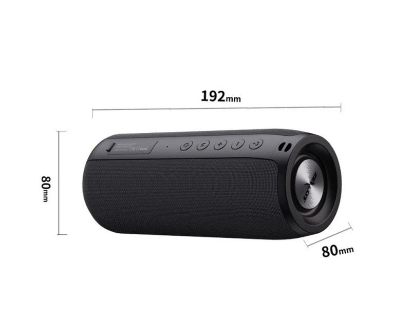 Portable Waterproof Bluetooth Speaker with Super Bass Power Bank