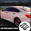 Honda Accord 4 Door Black Car Door Handle Trims Set
