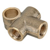 Brass 3-Way Brake Line Pipe