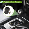 Nissan Rogue Gear Shift Knob Cover 21-24 Black Brown Faux Leather