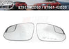RAV4 TOYOTA Genuine Heated Side View Mirror Glass (2016–2018)