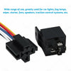Car, Yacht, Caravan 5 x 24V 40A SPDT Automotive Relay with Harness Socket
