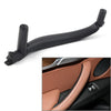 BMW X5 X6 Black Left Interior Door Pull Handle Trim Cover (2014-2020)
