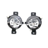 BMW X5 Pair Front Bumper Fog Light Lens Lamp Covers Clear (2011–2013)