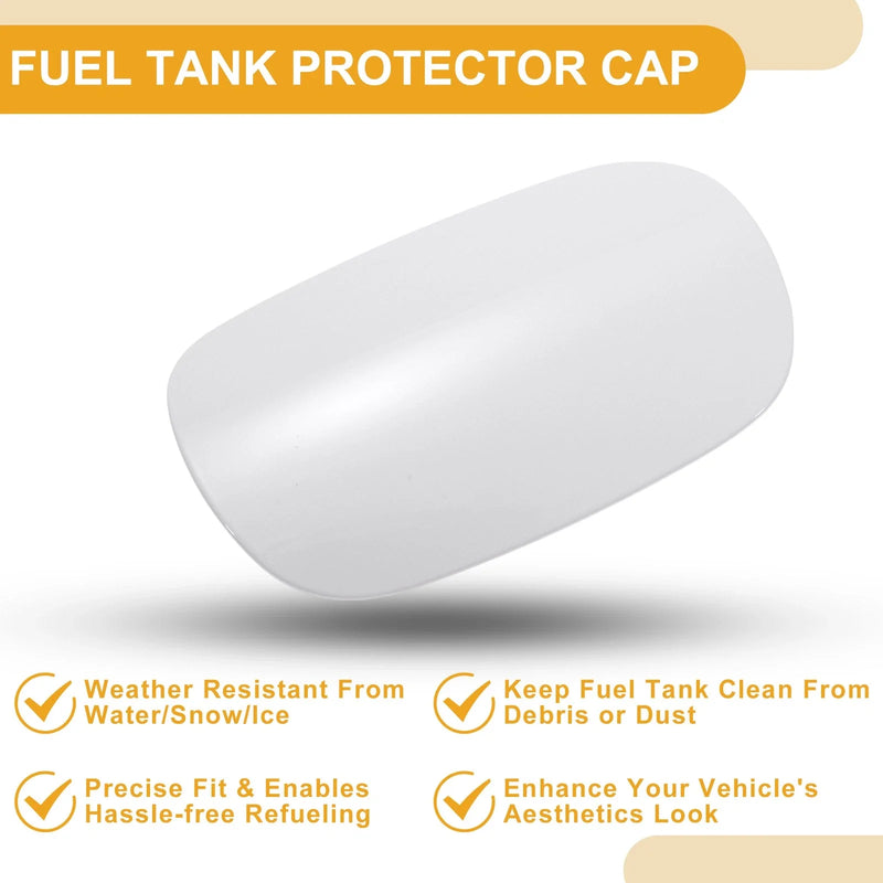 Mercedes-Benz C180 C200 (2015-2020) - Clip Type, White Fuel Tank Door Cap
