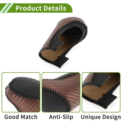 Chevrolet Malibu Brown Carbon Fiber Gear Shift Knob Cover