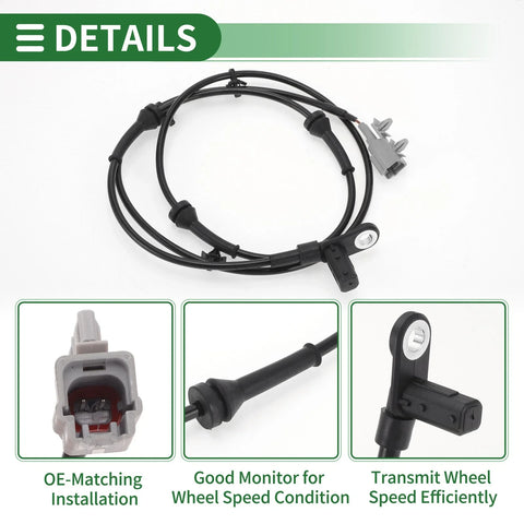 Nissan Teana I ABS Wheel Speed Sensor (2003-2013)