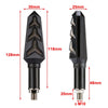 Car Tail Brake Lamp Amber Sequential LED Turn Signal Blinker Light