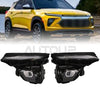 Chevy Trailblazer 2 x Projector Black LED Headlights (2021–2025)