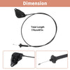 Ford Edge Lincoln MKX Nautilus Front Hood Release Cable (2015-2024)