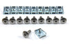 10 x Verkleidung Schrauben M6x20mm Edelstahl Pfanne Kopf & Clips