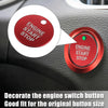 Ford F-150 (2016-2021) - Red Engine Start Stop Button Cover Kit