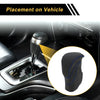 Honda Accord (2013-2017) Black Blue Faux Leather Car Gear Shift Knob Cover