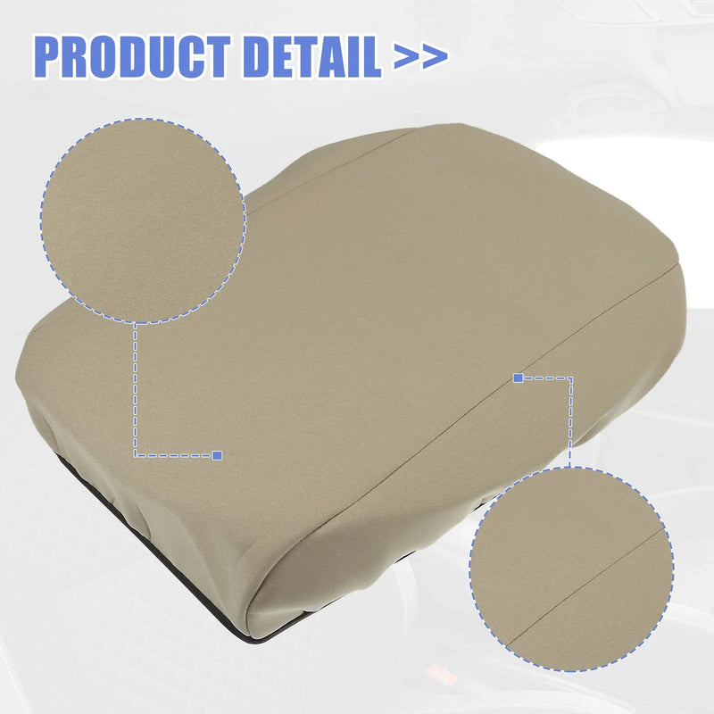 Ford Explorer Beige Neoprene Center Console Lid Armrest Cover (2011-2019)