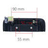 Mitsubishi Triton MQ MR Textured Black Tailgate Handle (2015 - Present)