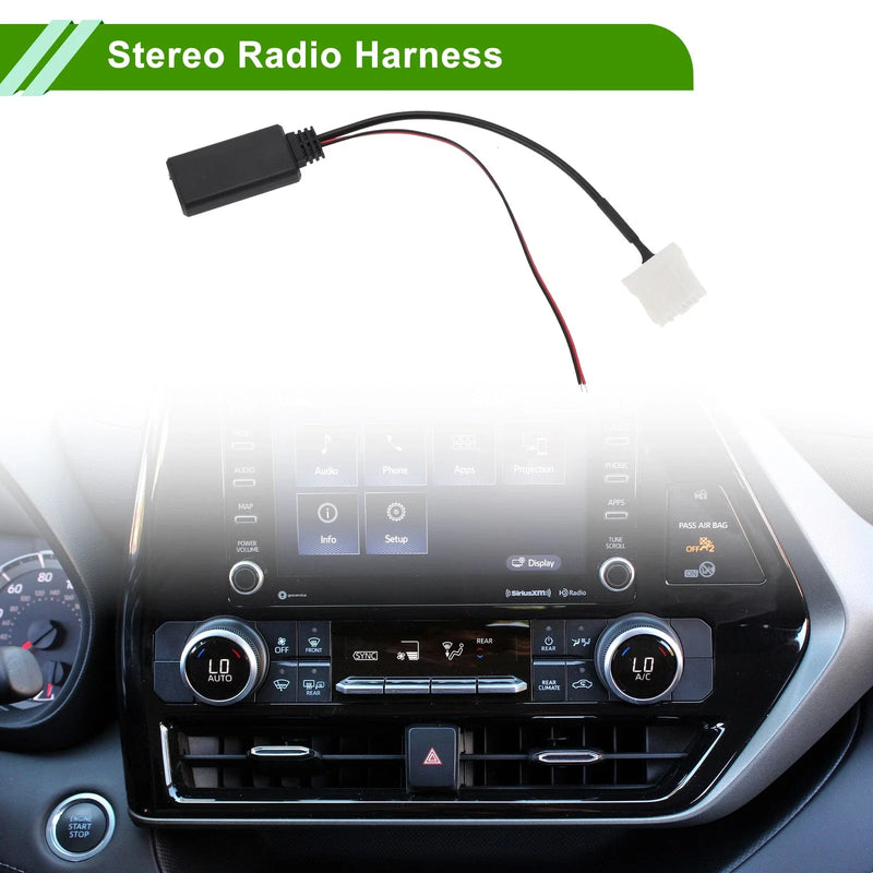 Mazda 3 Stereo Radio Bluetooth AUX Adapter Cable (2006)