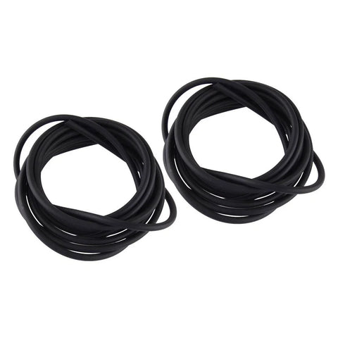 Air Water Oil Vacuum Pump Exhaust Pipe 3mm Car 2 x Silicone Hose