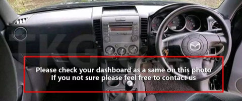 Mazda BT50 BT-50 Dashboard Mat Cover (2006-2011)