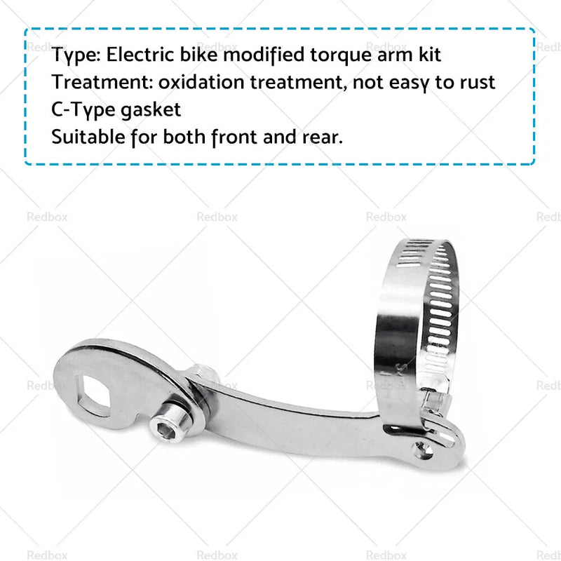 Electric Bike Ebike Torque Arm Kit 1/2 Set