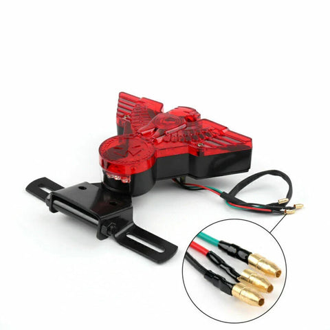 Chopper Bobber License Plate Light Bracket