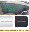 Tesla Model S Glass Roof Sunshade Cover (2015–2025)