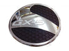 Mazda CX-5 (2013-2015) - Chrome & Black Fuel Cap Door Cover