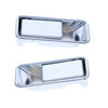 Half Door Jeep Wrangler TJ 2pcs Front LH+RH Chrome Outer Door Handle (1997–2006)