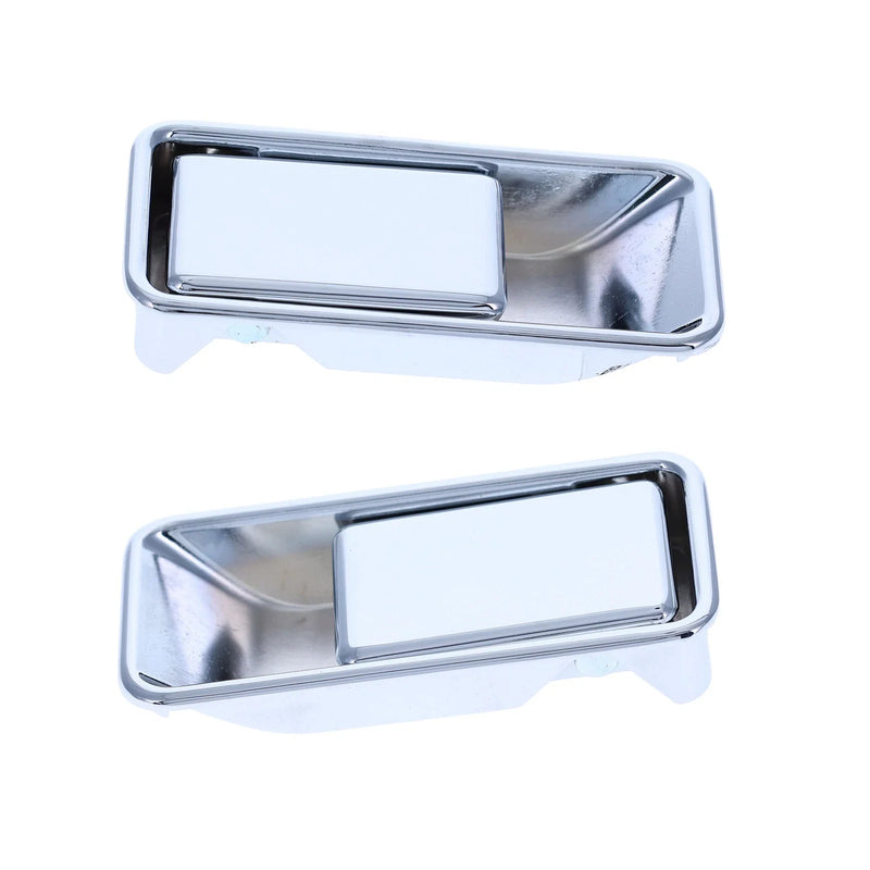 Half Door Jeep Wrangler TJ 2pcs Front LH+RH Chrome Outer Door Handle (1997–2006)