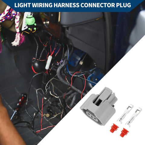 Chevrolet 2 x Pin Light Wiring Harness Connector Plug