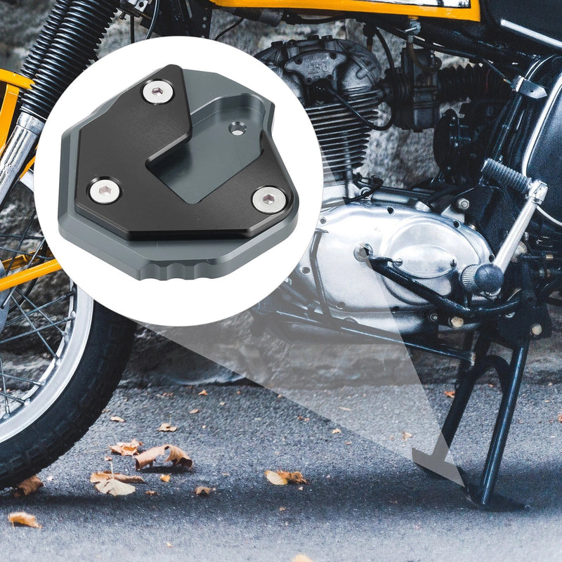 SUZUKI Hayabusa Motorcycle Kickstand Pad Black Titanium (2008-2023)