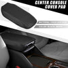 Ford Bronco Sport 2020-2023 Black White Stitches Center Console Pad