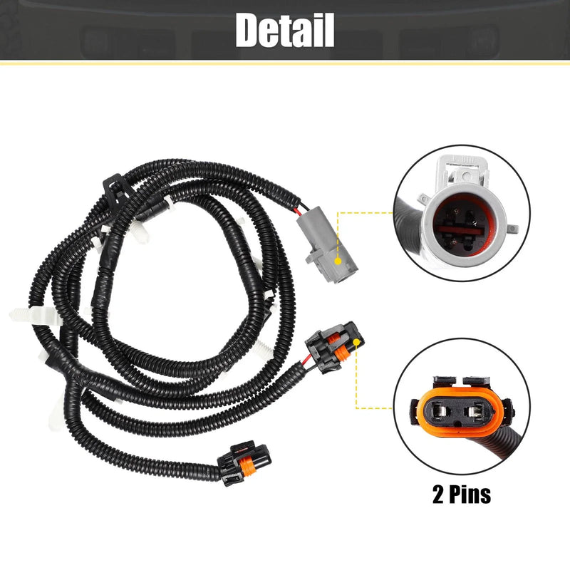 Ford F250 F350 Super Duty Fog Driving Light Wiring Harness (2005-2007)