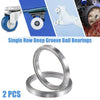 Car 2 x 30x37x4mm Deep Groove Ball Bearings