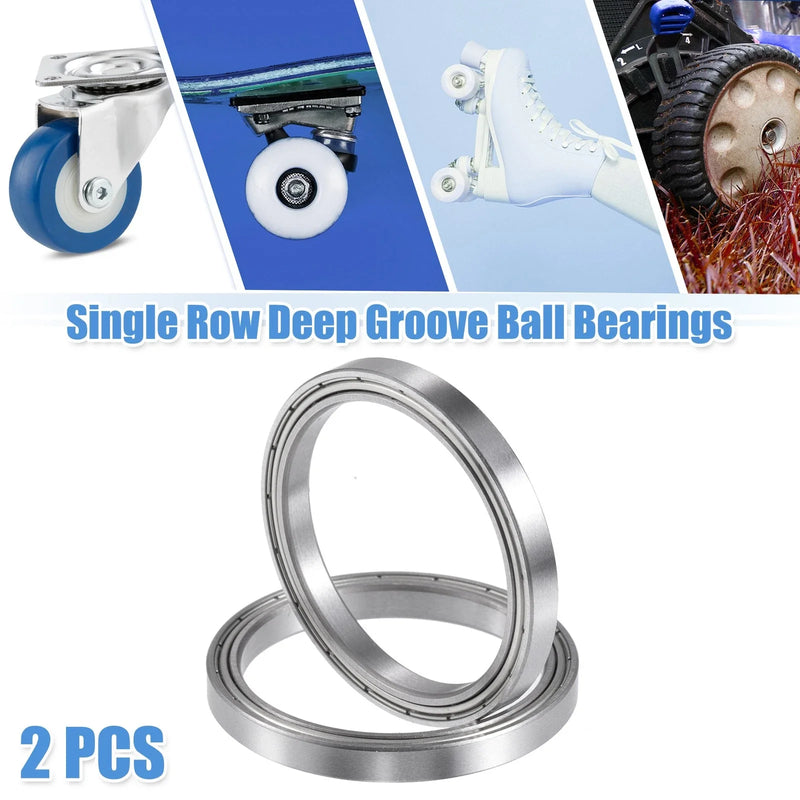 Car 2 x 30x37x4mm Deep Groove Ball Bearings