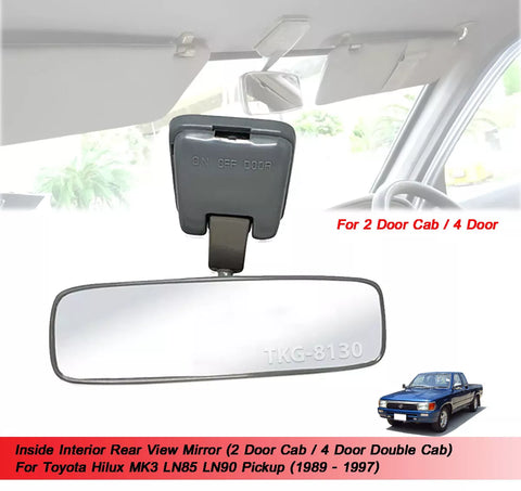 Toyota Hilux MK3 2 Door / 4 Door Rear View Mirror (1989-1997)