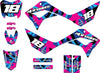 Kayo TS 70 Custom Graphics Full Kit Miami Pink Sticker