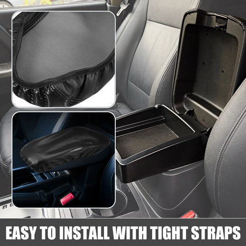 Chevrolet Equinox (2018-2023) Faux Leather Black Center Console Cover Pad