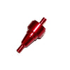 PIT PRO Quad Dirt Bike ATV Buggy 6mm Alloy RED Petrol Fuel Filter