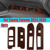 Toyota Tacoma Door Window Switch Lift Panel Cover Wood (2024–2025)