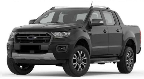 Ford Ranger XL XLS XLT Wildtrack Chrome Side Vent Covers (2015-2018)
